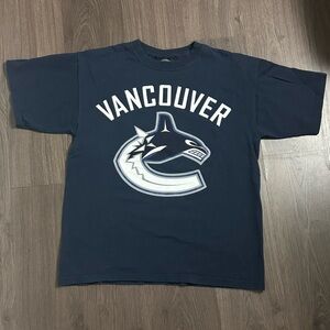 Vintage Old Time Hockey Canucks Shirt